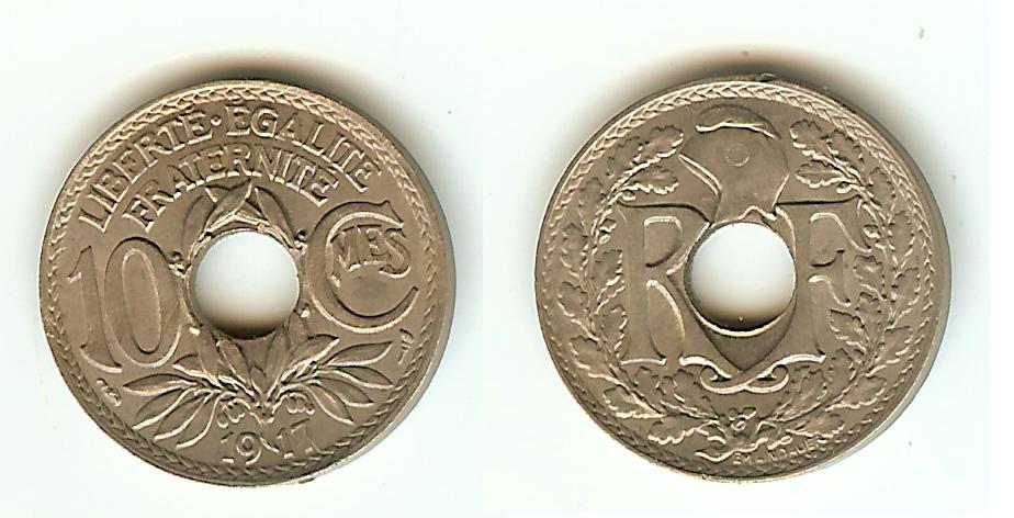 10 centimes Lindauer 1917 SPL